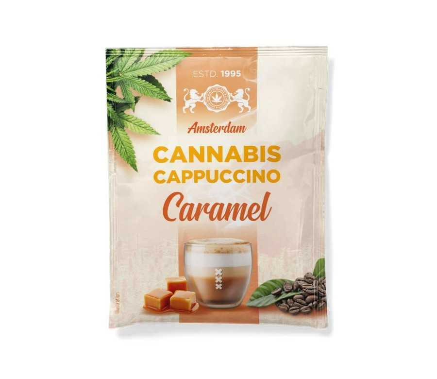 Cappuccino au chanvre Caramel  10 sachets | MULTITRANCE