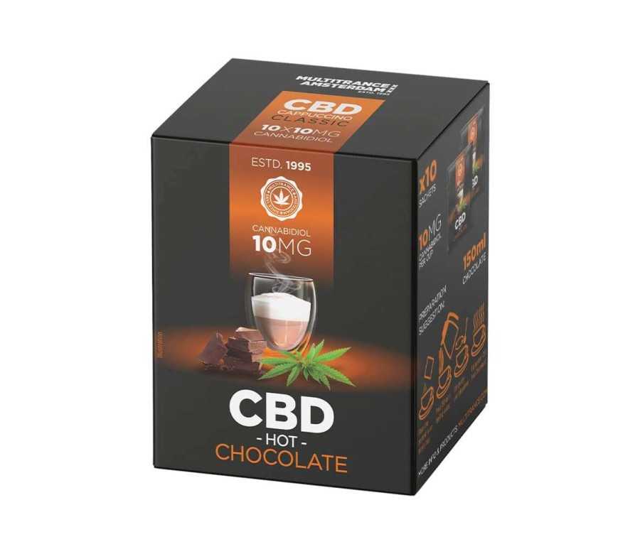 Chocolat chaud au CBD 10mg 10 sachets | MULTITRANCE Chocolat chaud au CBD 10mg 10 sachets | MULTITRANCE