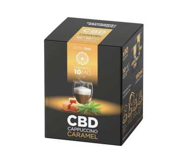 Cappuccino Caramel au CBD 10mg  10 sachets | MULTITRANCE