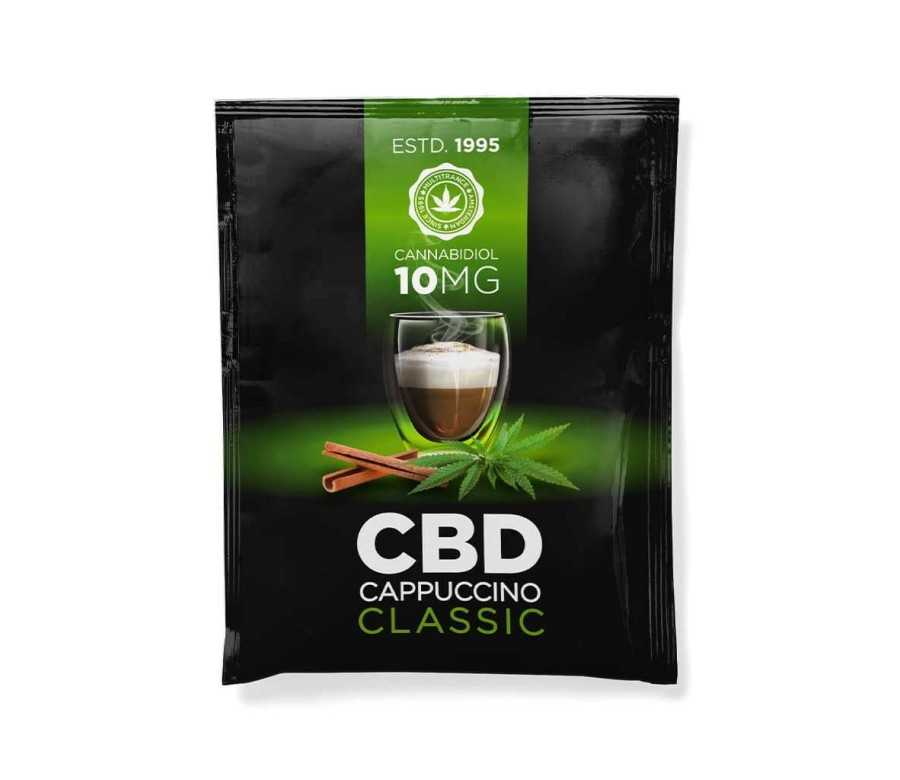 Cappuccino Classic au CBD 10mg  10 sachets | MULTITRANCE