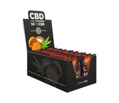 Biscuits Noisettes au CBD 10mg - Boîte de 24 biscuits | MULTITRANCE
