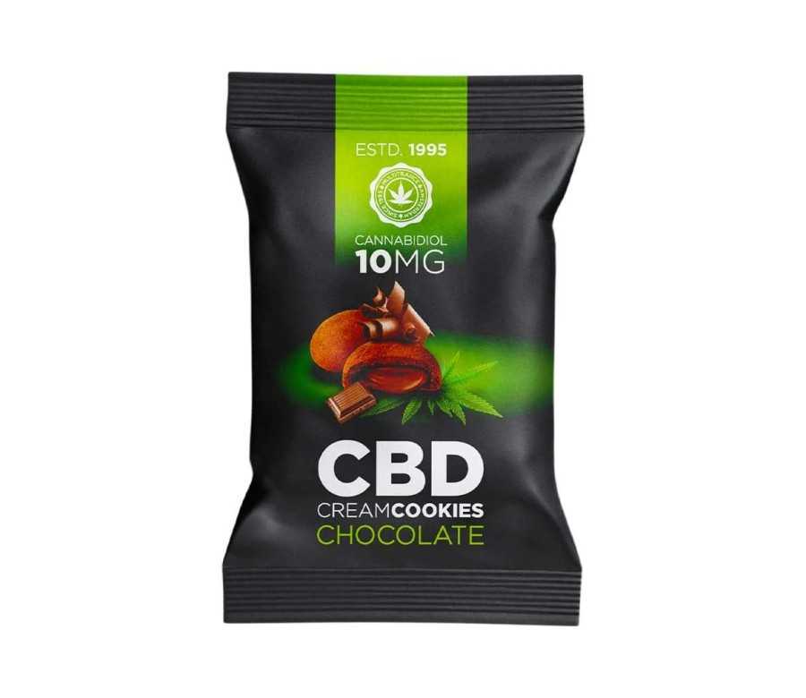 Biscuits Chocolat au CBD 10mg - Boîte de 24 biscuits | MULTITRANCE