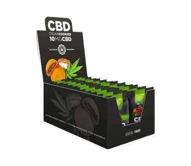 Biscuits Chocolat au CBD 10mg - Boîte de 24 biscuits | MULTITRANCE