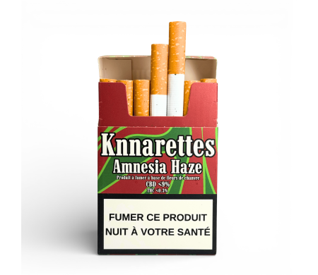 Cigarettes CBD Amnesia Haze KNNARETTES