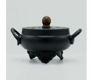 Brûleur d'Encens Chaudron en Fonte - Design Mystique et Durable