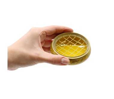 Pot d'Encens Charbon Chakra Racine en Laiton