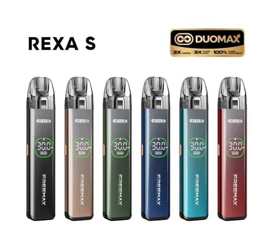 Kit Rexa S DuoMax Freemax - Pod 3ml Batterie 1300mAh (Champagne)