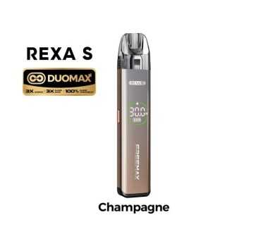 Kit Rexa S DuoMax Freemax - Pod 3ml Batterie 1300mAh (Black)