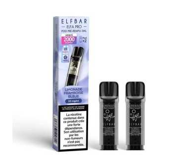 Pod pre-rempli Peche Glacee 2ml Elfa Pro - ElfBar (pack de 2) (10 mg/ml)