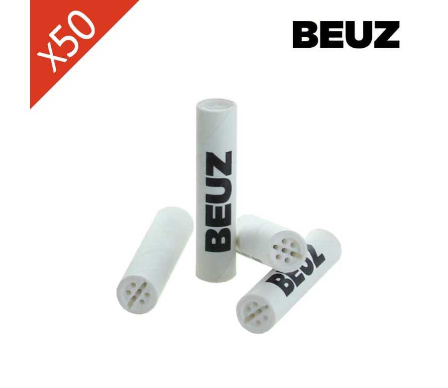 Boîte de 50 Filtres à Charbon Beuz Slim 6mm