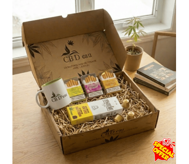 Pack CBD Pause Café - Mug + Café Chanvre + 3 Cigarettes CocoriBud