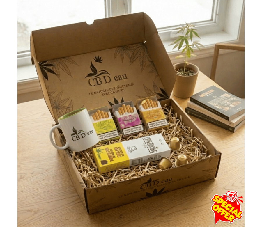 Pack CBD Pause Café - Mug + Café Chanvre + 3 Cigarettes CocoriBud