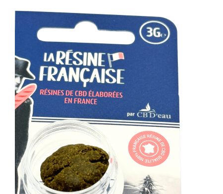 Solide Hash - Résine Française 3g - 34% CBD CBN