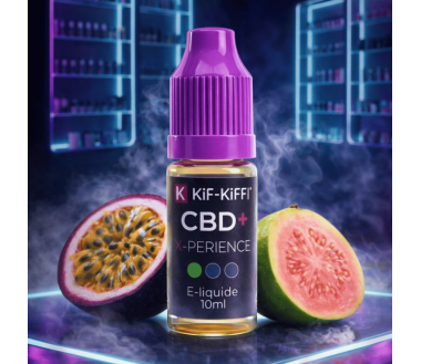 E-Liquide CBD X-Perience I Sans THC