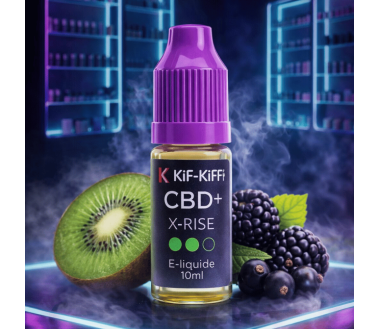 E-Liquide CBD X-Rise I Sans THC