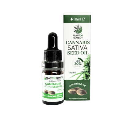 Huile CBD 20% graines de chanvre | PLANT OF REMEDY