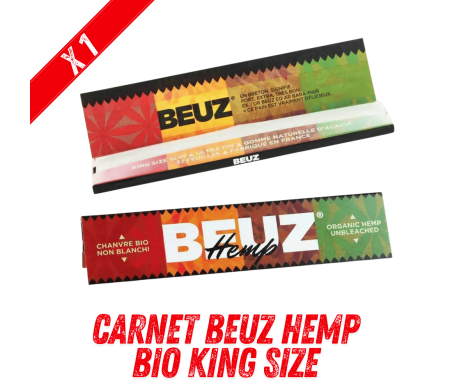 Carnet Beuz Hemp Bio King Size