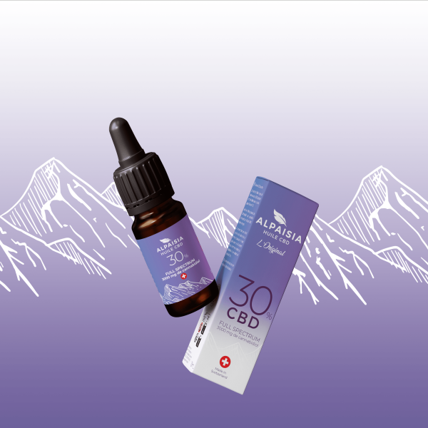 Huile de CBD 30% Full Spectrum | Alpaisia L'Original Huile de CBD 30% Full Spectrum | Alpaisia L'Original